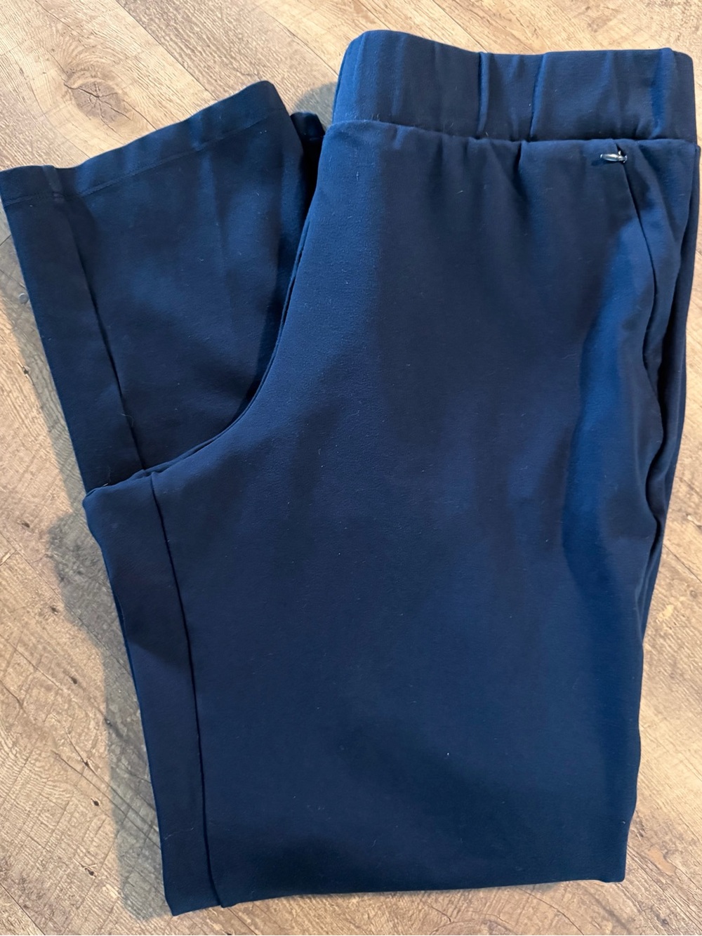 Universal Standard Smart Signature Ponte Pants Navy Blue Size M (18-20)